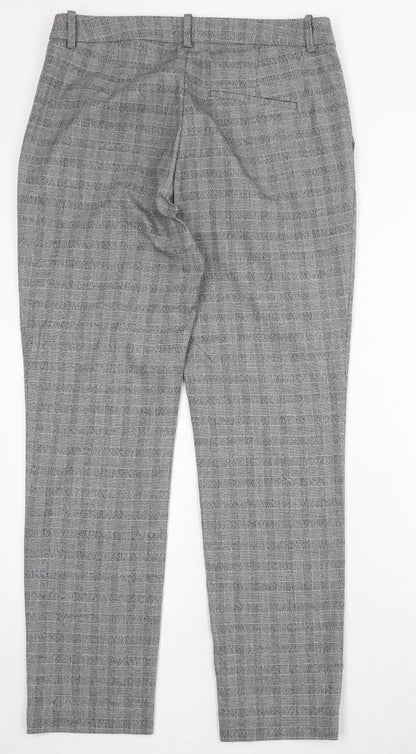 Womens UK Size 14 H&M Regular Fit Chino Grey Trousers