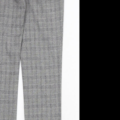 Womens UK Size 14 H&M Regular Fit Chino Grey Trousers
