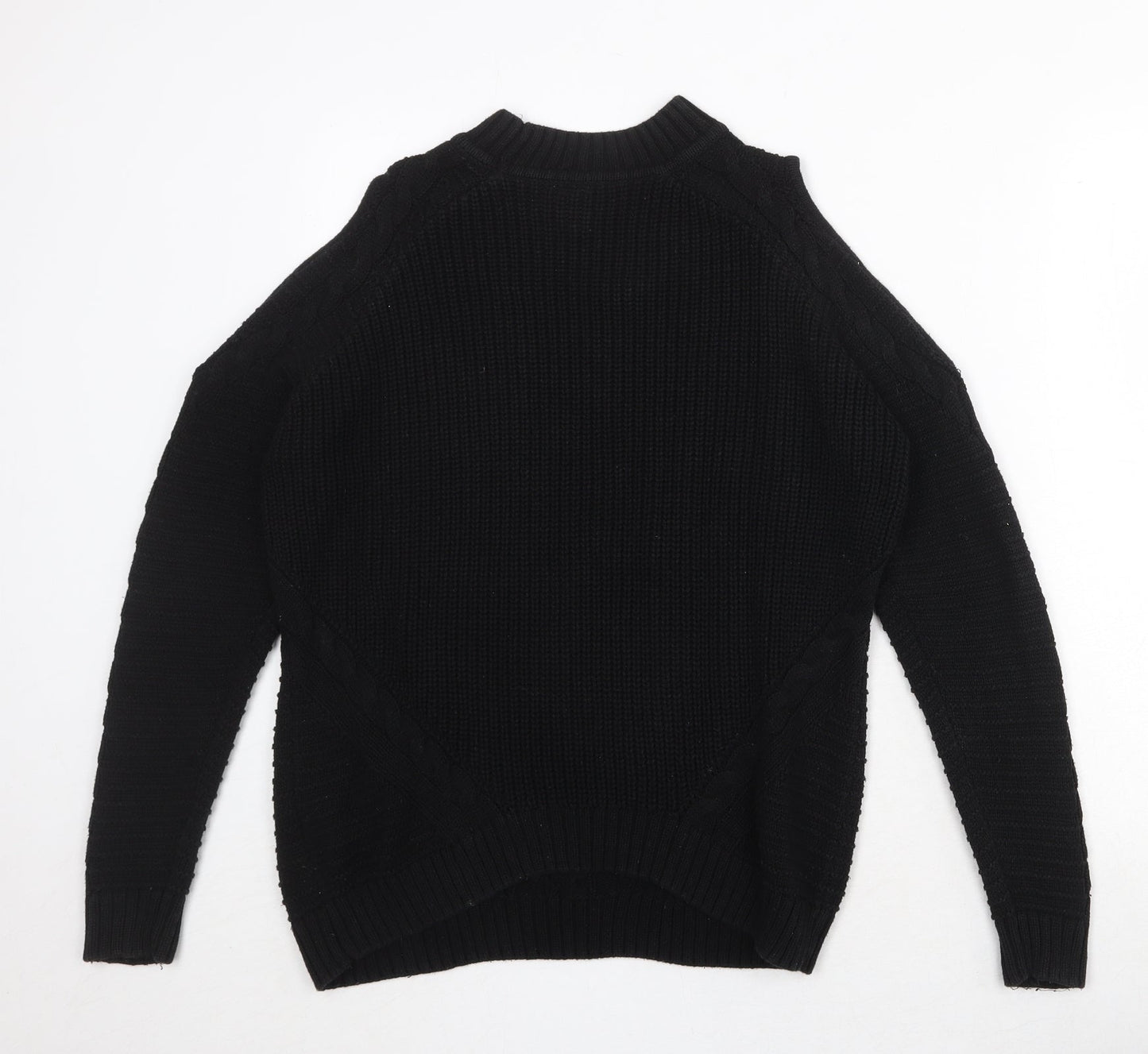 Womens UK Size M Divided by H&M Black Pullover Jumper