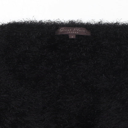 Womens UK Size S Great Plains Black Cardigan Jumper