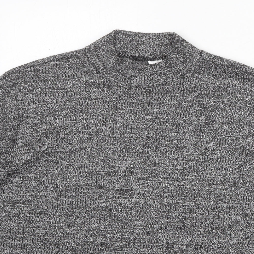 Womens UK Size M H&M Grey Pullover Jumper