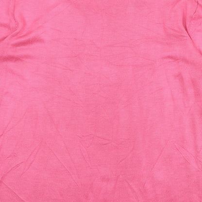 Womens UK Size S CASAMIA Pink Pullover Jumper