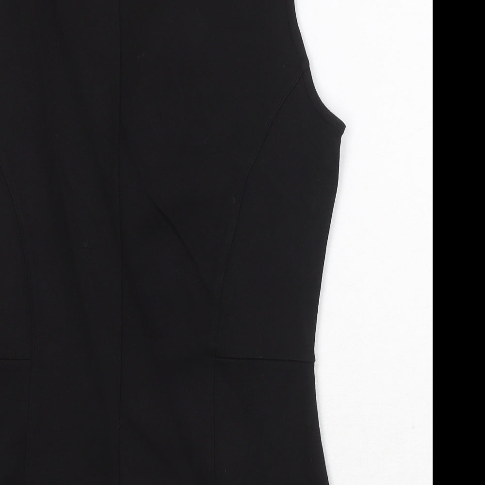 Womens UK Size 14 Warehouse Black Basic Tank