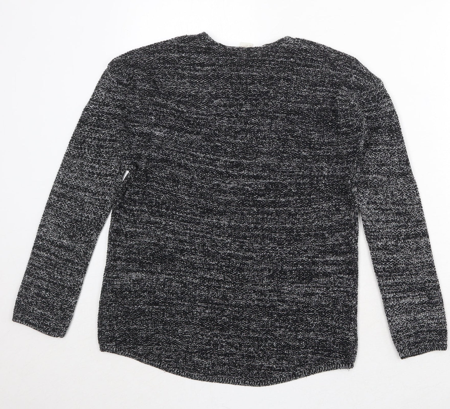 Womens UK Size XS H&M Black Pullover Jumper
