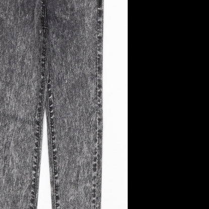 Sophie Girls Grey Cotton Skinny Jeans Size 10-11 Years Regular Zip