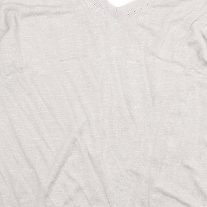 Womens UK Size S Monsoon Beige Pullover Jumper