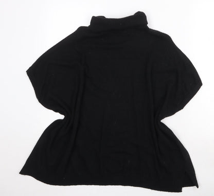 Womens UK Size S New Look Black Pullover Jumper