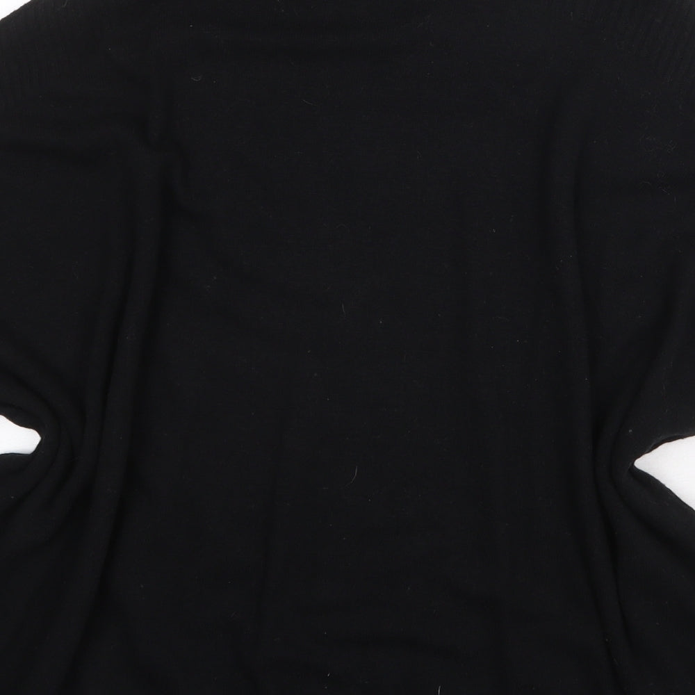 Womens UK Size S New Look Black Pullover Jumper