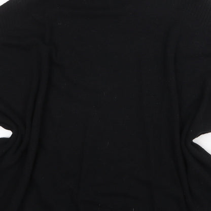 Womens UK Size S New Look Black Pullover Jumper