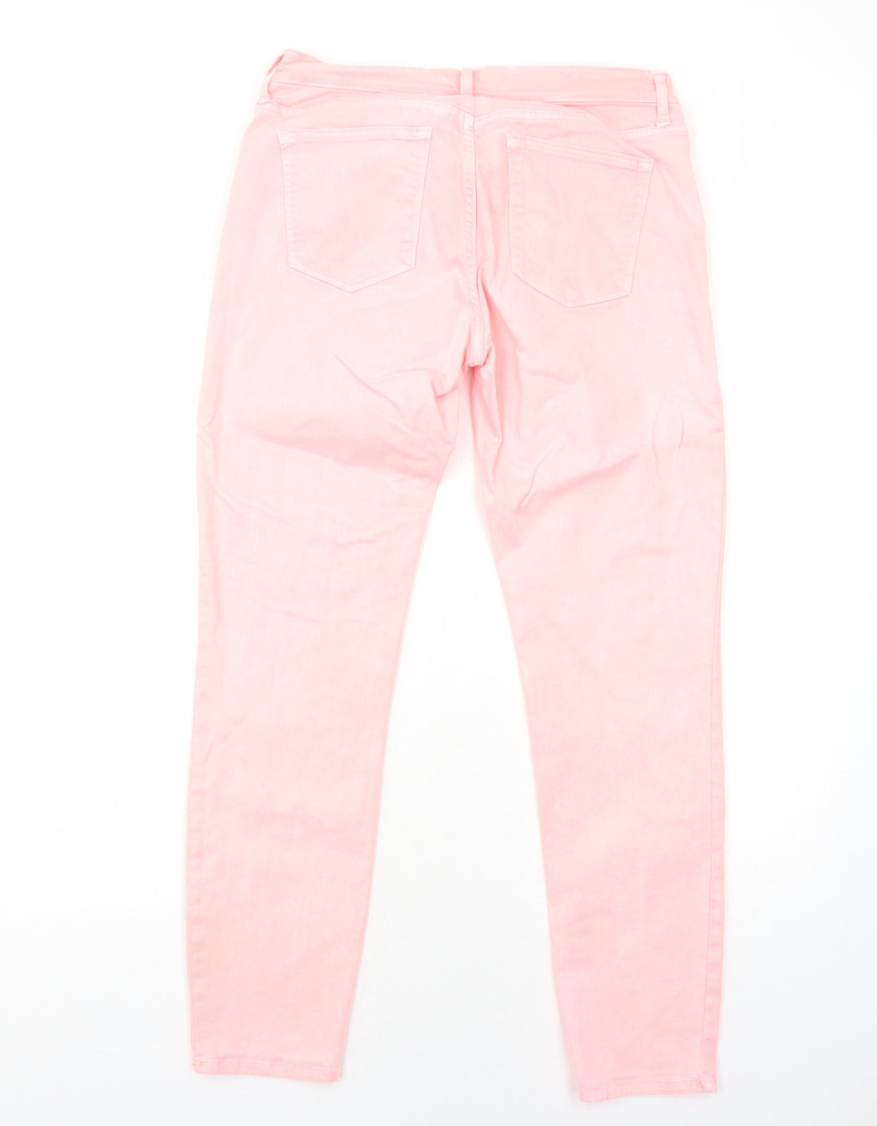 Gap Womens Pink Cotton Skinny Jeans Size 8 Regular Zip