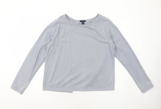 Gap Womens Grey Cotton Pullover Sweatshirt Size M Pullover - Open Back