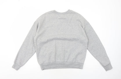 Womens UK Size S Disney Grey Pullover Sweatshirt