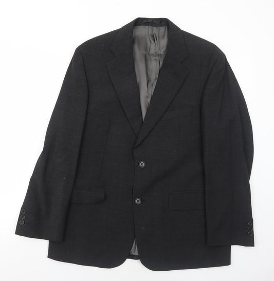 Mens UK Size 42 Impressions Regular Grey Suit Jacket
