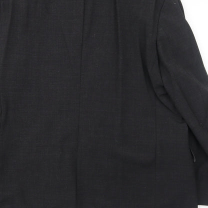 Mens UK Size 42 Impressions Regular Grey Suit Jacket