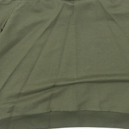 Select Girls Green Cotton Pullover Sweatshirt Size 12-13 Years Pullover - We Are The Future