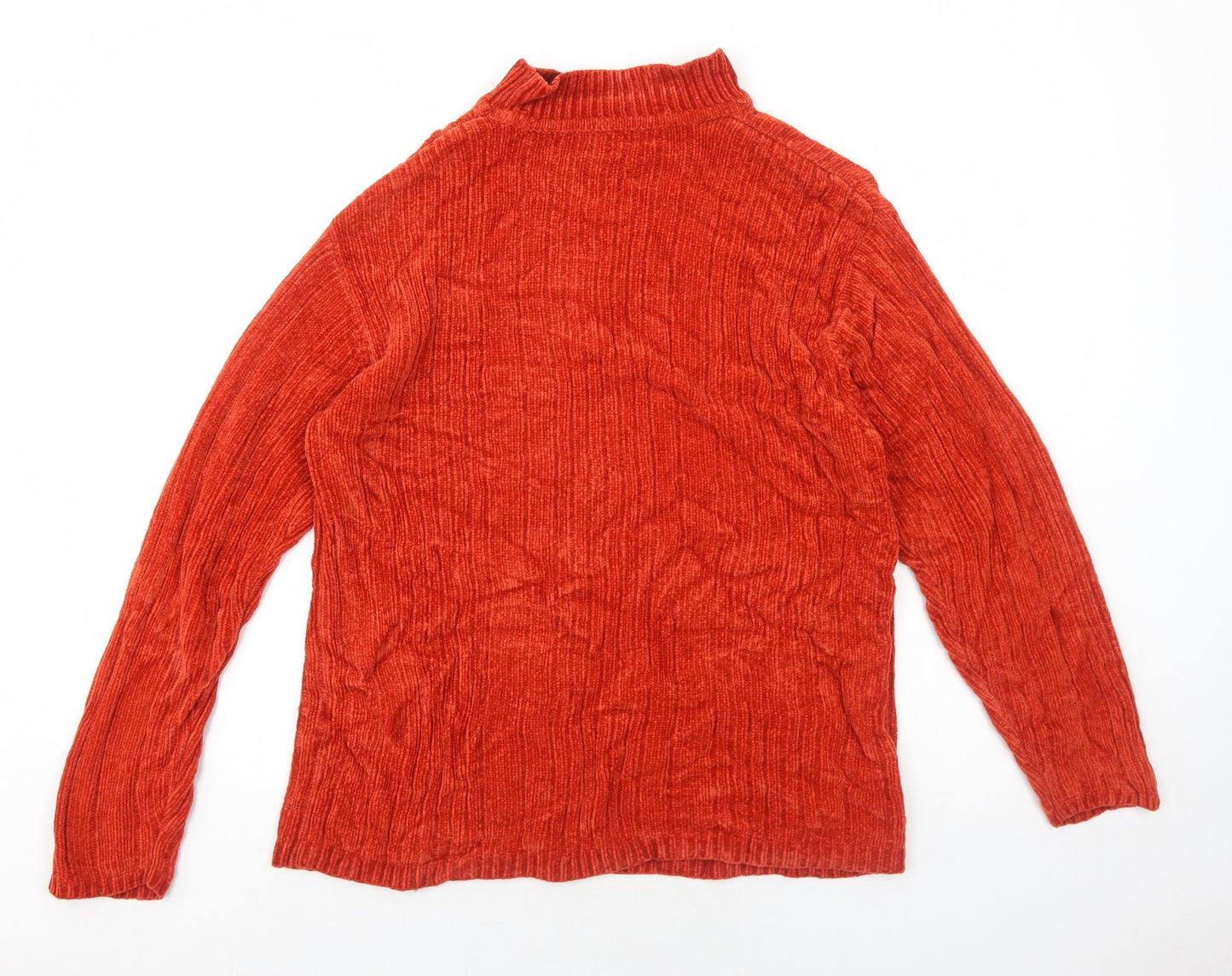 Womens UK Size L Bonmarché Orange Pullover Jumper