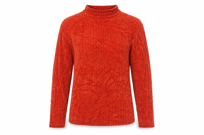 Womens UK Size L Bonmarché Orange Pullover Jumper