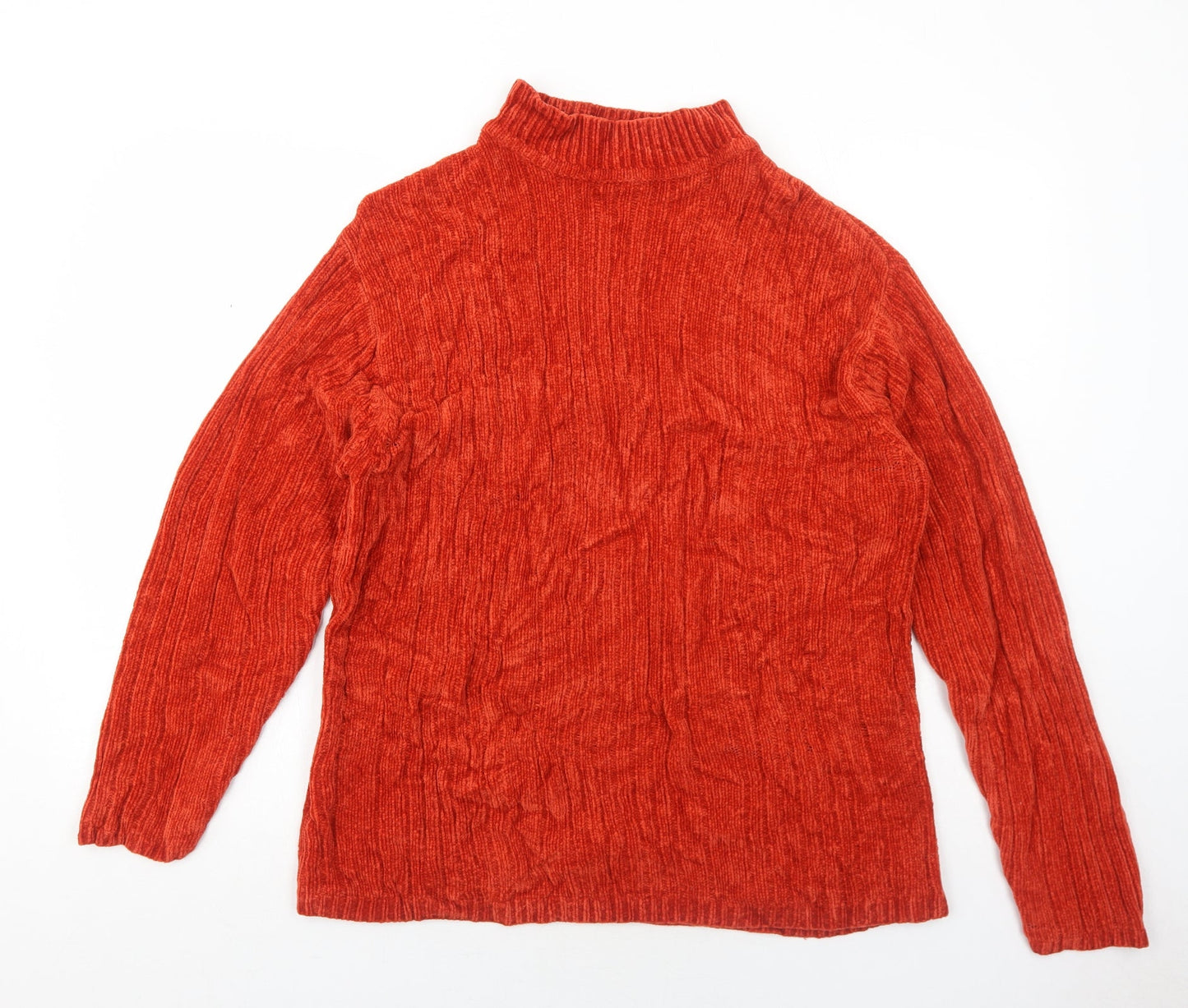 Womens UK Size L Bonmarché Orange Pullover Jumper