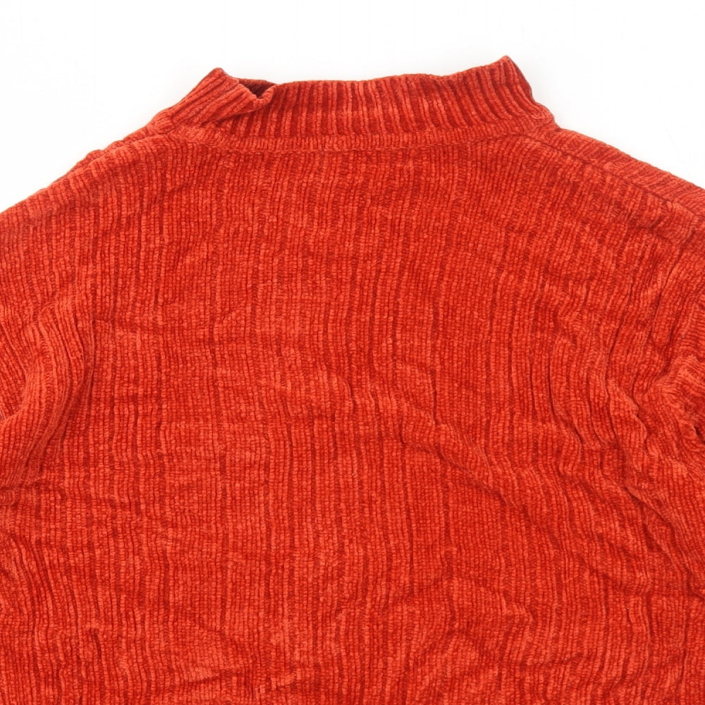 Womens UK Size L Bonmarché Orange Pullover Jumper