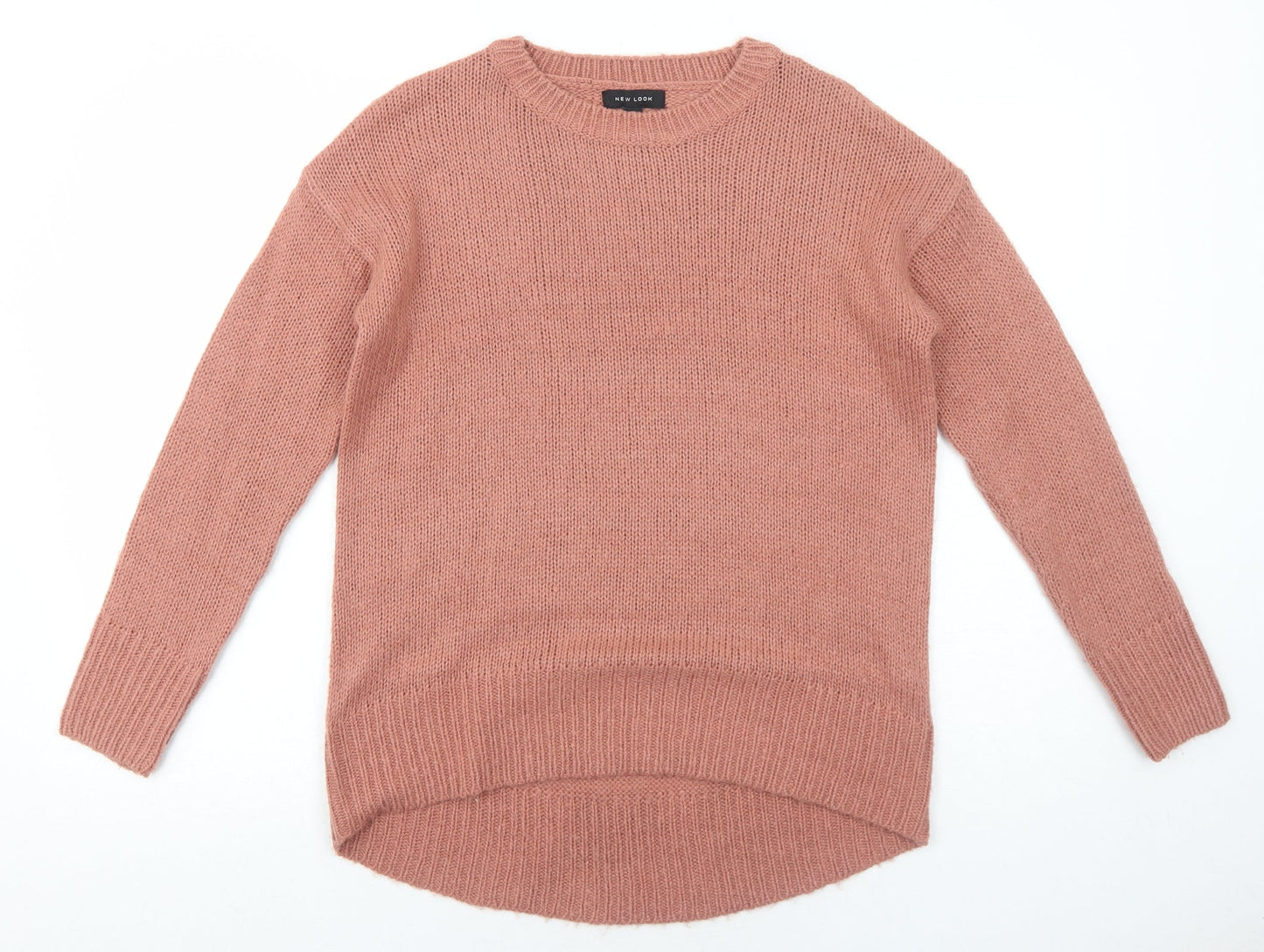 Womens UK Size 8 New Look Pink Pullover Jumper