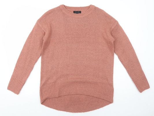 Womens UK Size 8 New Look Pink Pullover Jumper