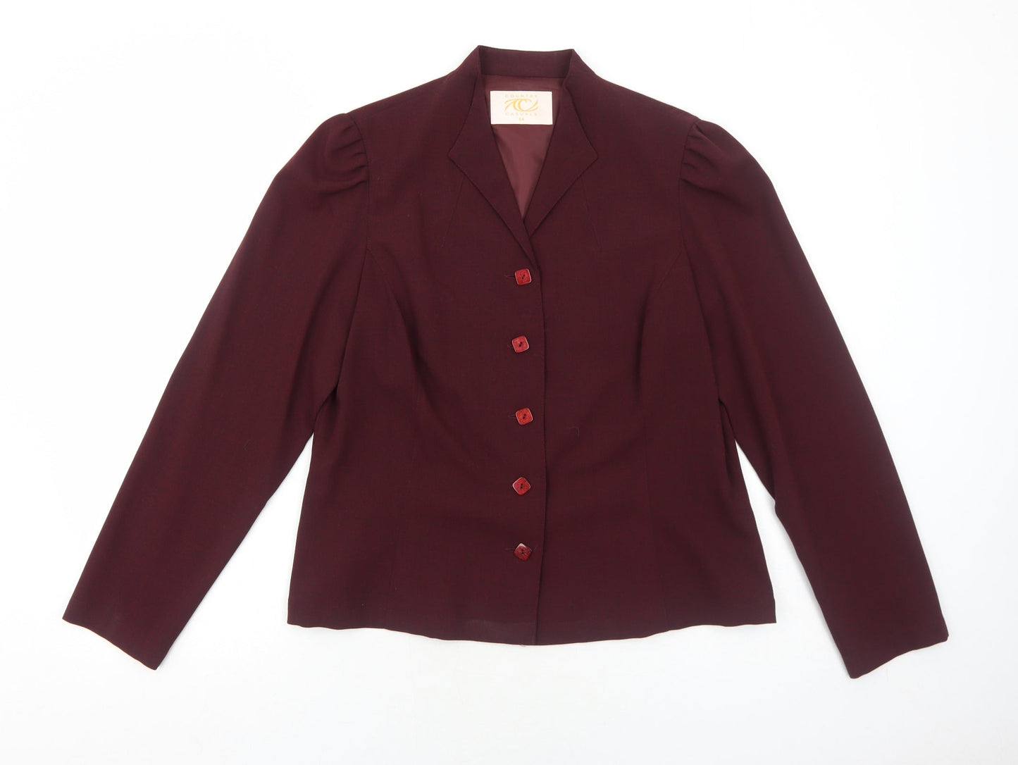 Womens UK Size 14 Country Casuals Red Jacket