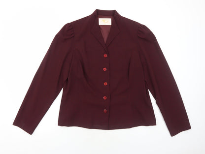Womens UK Size 14 Country Casuals Red Jacket