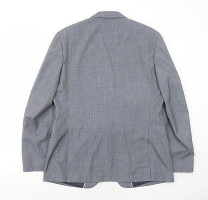 Mens UK Size 40 Burton Regular Grey Suit Jacket