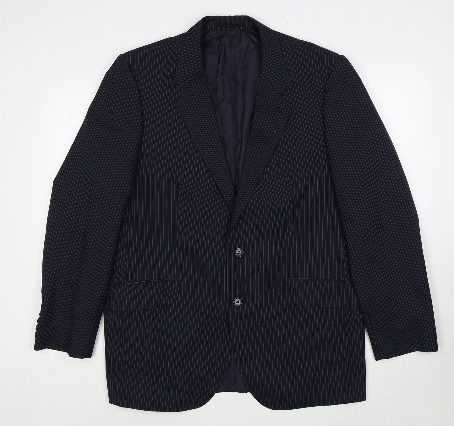 Mens UK Size 44 Varteks Regular Blue Suit Jacket