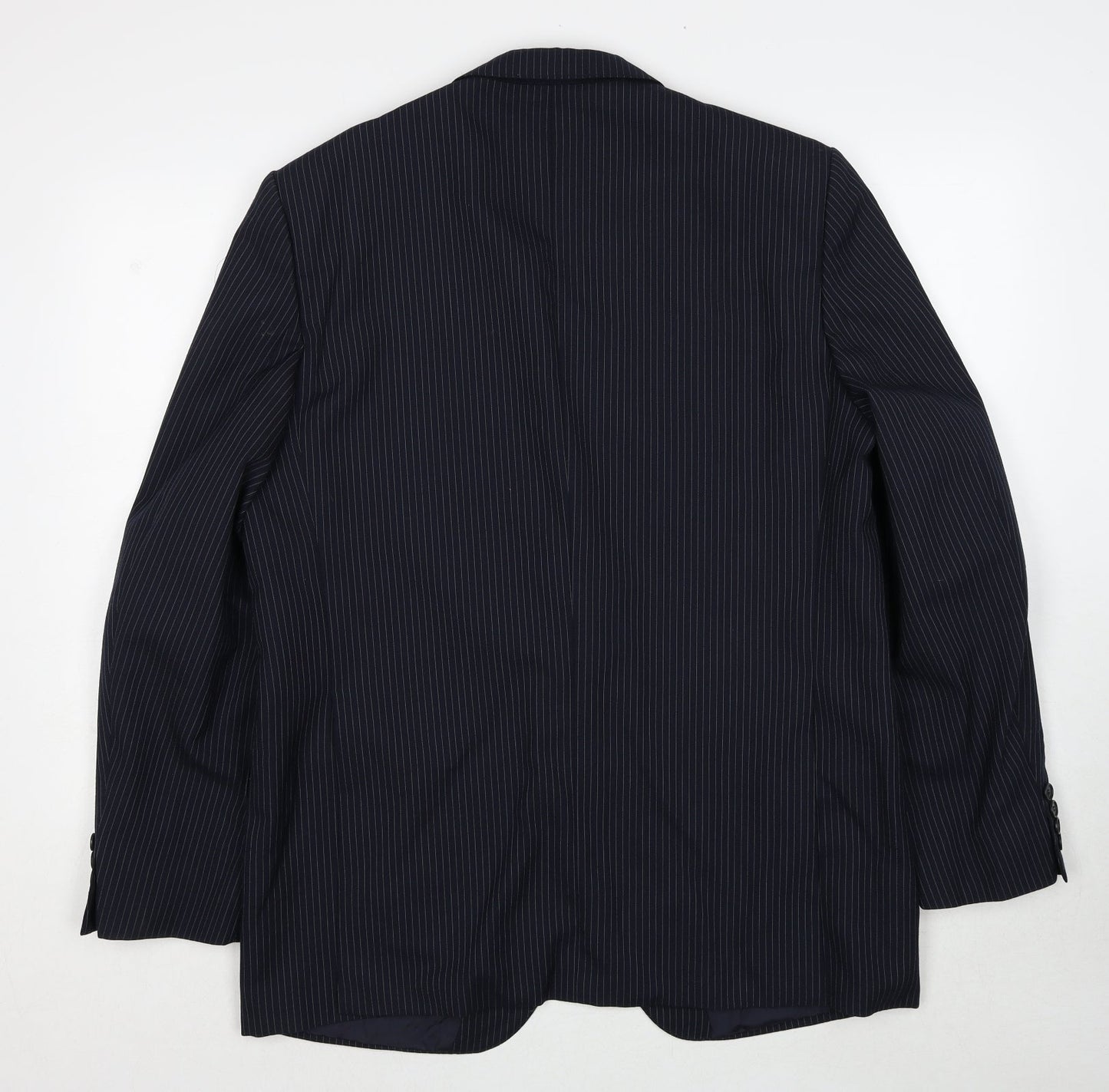 Mens UK Size 44 Varteks Regular Blue Suit Jacket