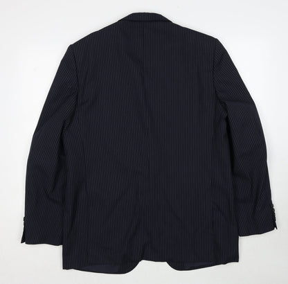 Mens UK Size 44 Varteks Regular Blue Suit Jacket
