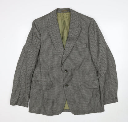 Mens UK Size 42 Carl Stuart Regular Beige Suit Jacket