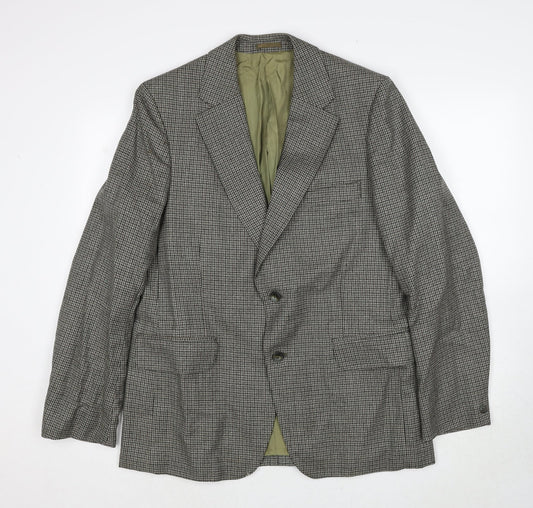 Mens UK Size 42 Carl Stuart Regular Beige Suit Jacket