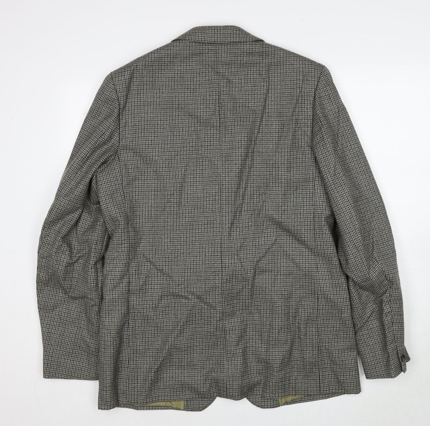 Mens UK Size 42 Carl Stuart Regular Beige Suit Jacket
