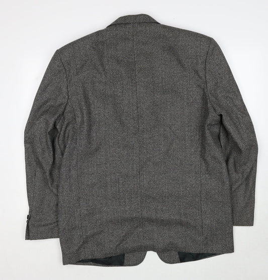 Mens UK Size 44 Ciro Citterio Regular Grey Suit Jacket