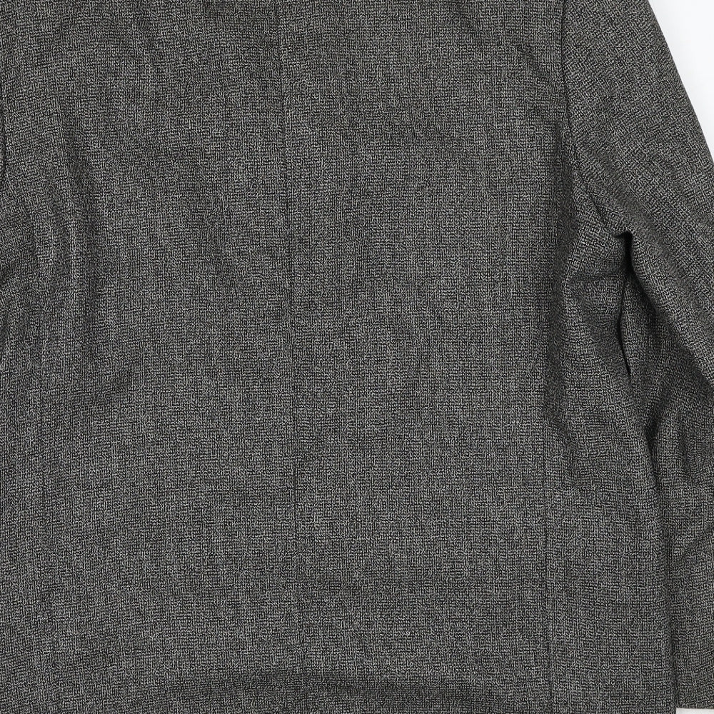 Mens UK Size 44 Ciro Citterio Regular Grey Suit Jacket
