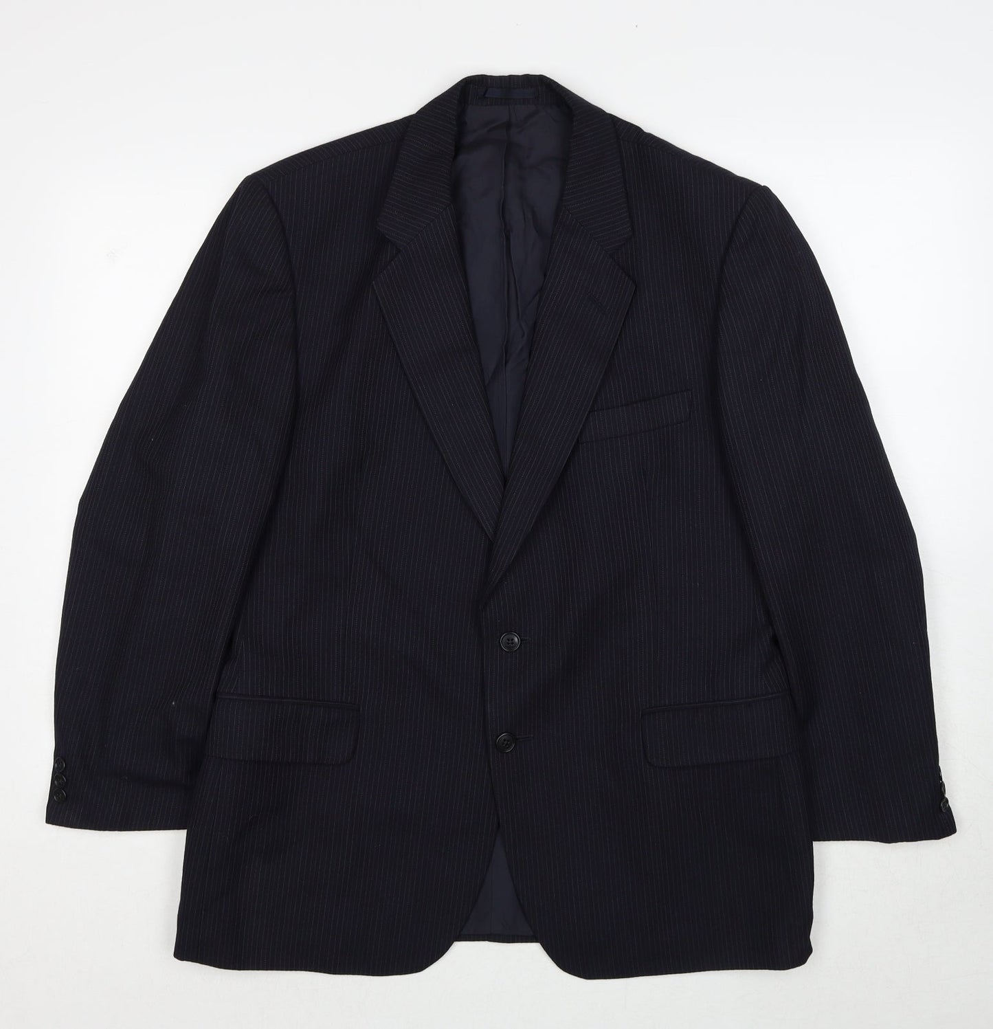 Mens UK Size 42 Marks and Spencer Regular Black Suit Jacket