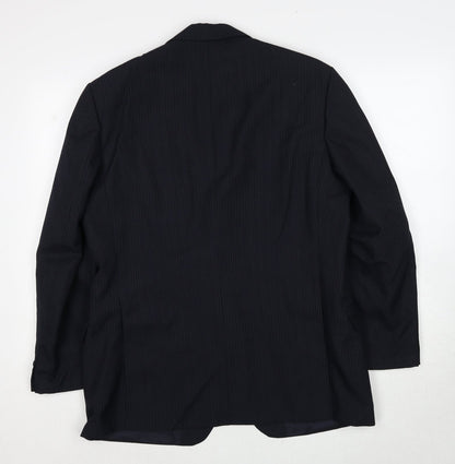 Mens UK Size 42 Marks and Spencer Regular Black Suit Jacket