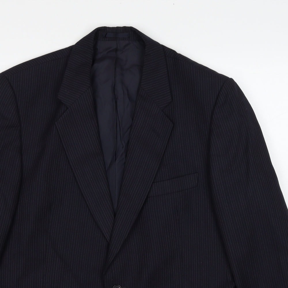 Mens UK Size 42 Marks and Spencer Regular Black Suit Jacket