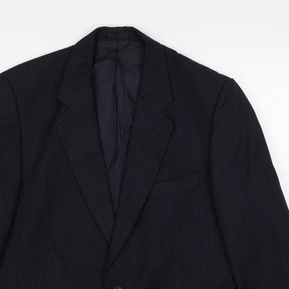 Mens UK Size 42 Marks and Spencer Regular Black Suit Jacket