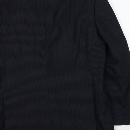 Mens UK Size 42 Marks and Spencer Regular Black Suit Jacket