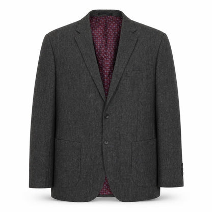 Mens UK Size L Boston Crew Regular Grey Suit Jacket