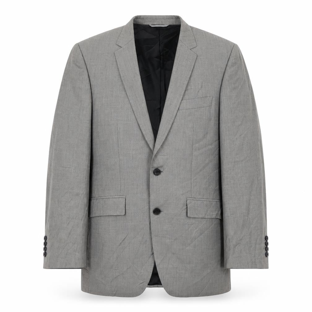 Mens UK Size 40 Burton Regular Grey Suit Jacket