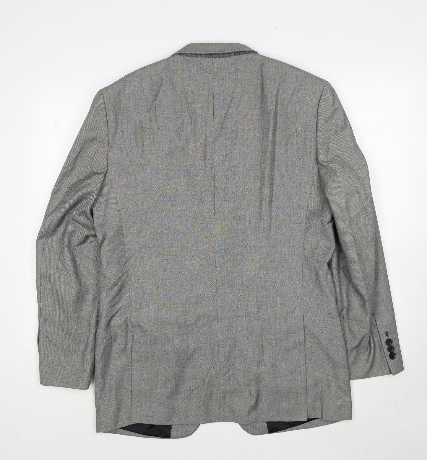 Mens UK Size 40 Burton Regular Grey Suit Jacket