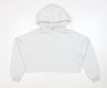 Womens UK Size 8 ASOS Grey Pullover Hoodie