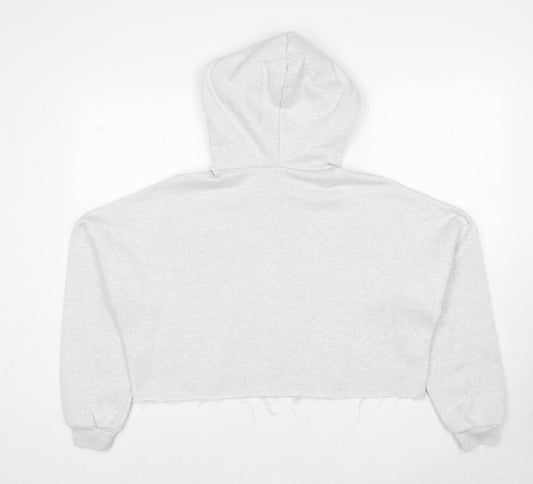 Womens UK Size 8 ASOS Grey Pullover Hoodie