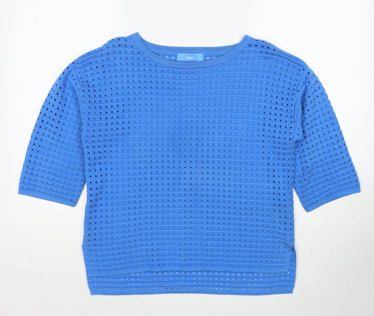 Womens UK Size 8 NEXT Blue Pullover Jumper