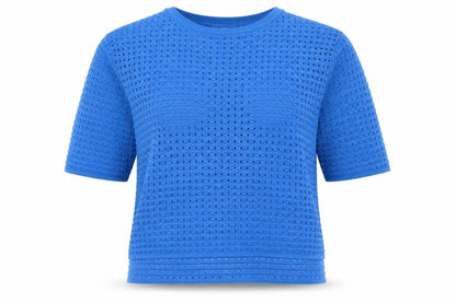 Womens UK Size 8 NEXT Blue Pullover Jumper