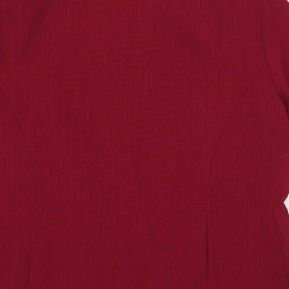 Womens UK Size 16 Berkertex Red Jacket