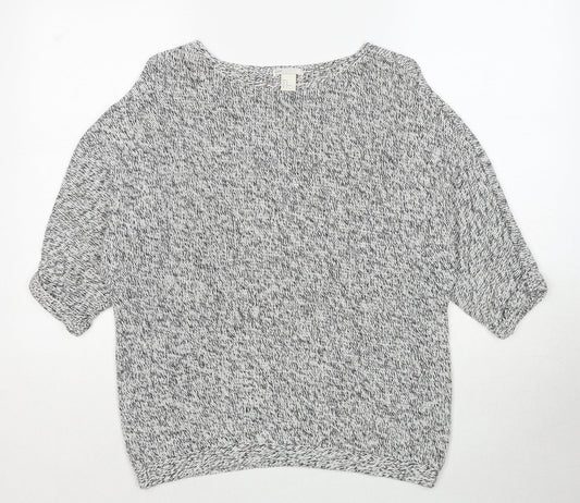 Womens UK Size M H&M Grey Pullover Jumper